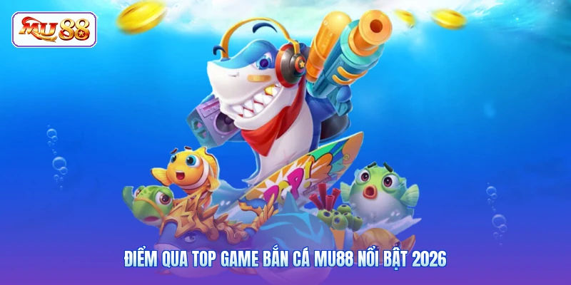 Điểm qua top game bắn cá MU88 nổi bật 2026